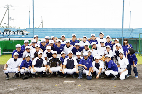 札幌静修高校野球部合宿の写真